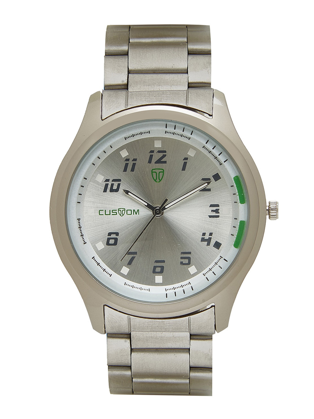 

CUSTOM Men Silver-Toned Analogue Watch 8907829042988