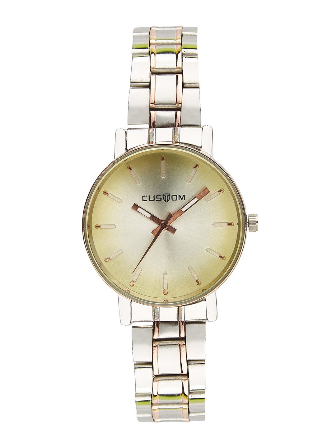 

CUSTOM Women Yellow Analogue Watch 8907829043527