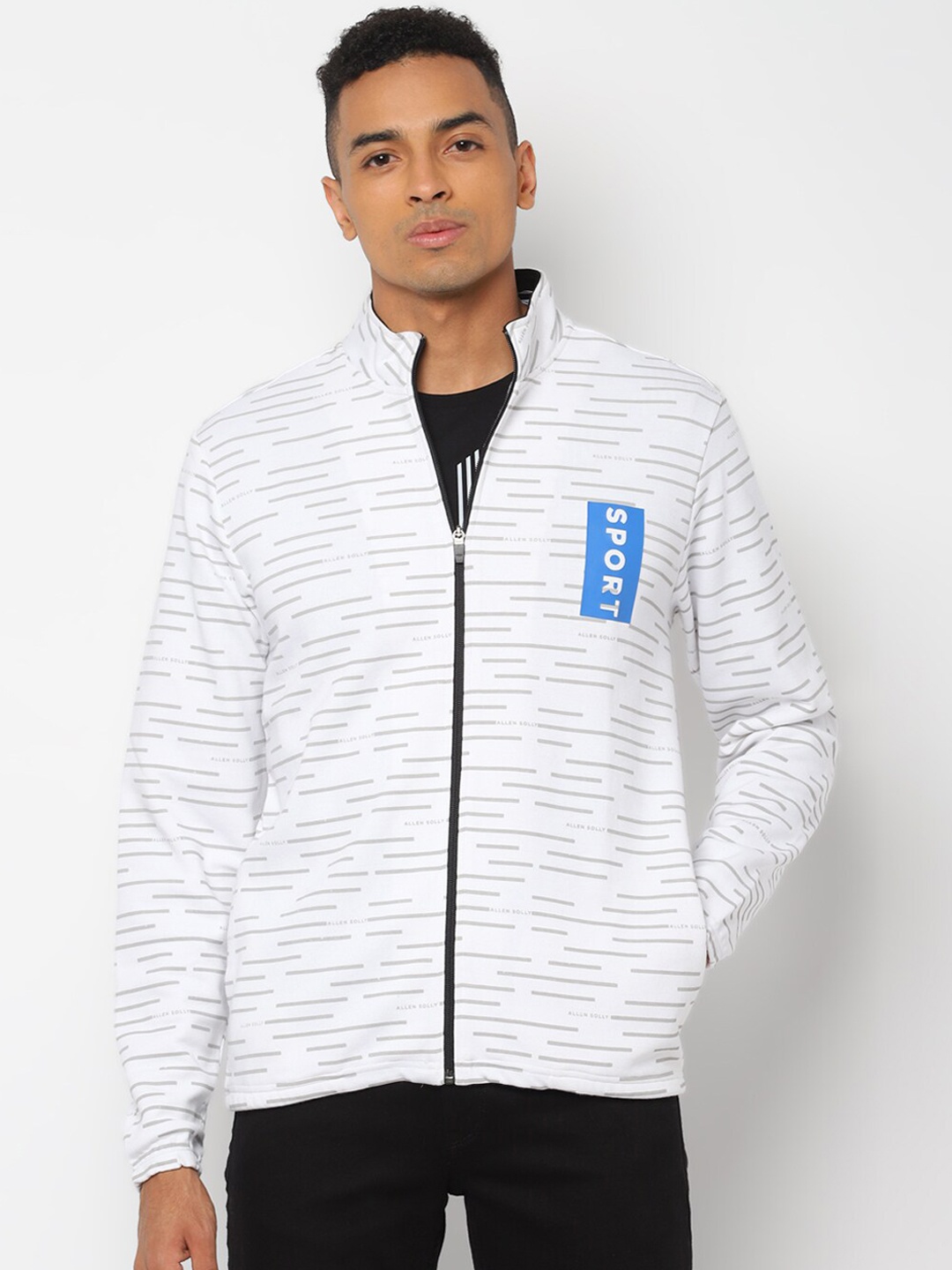 

Allen Solly Sport Men White Printed Sweatshirt