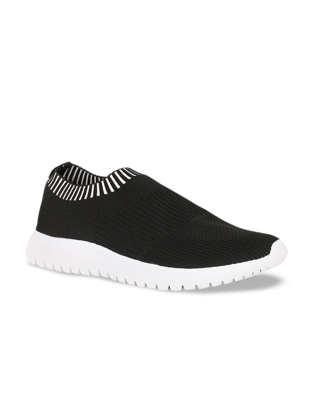 

North Star Men Black Slip-On Sneakers