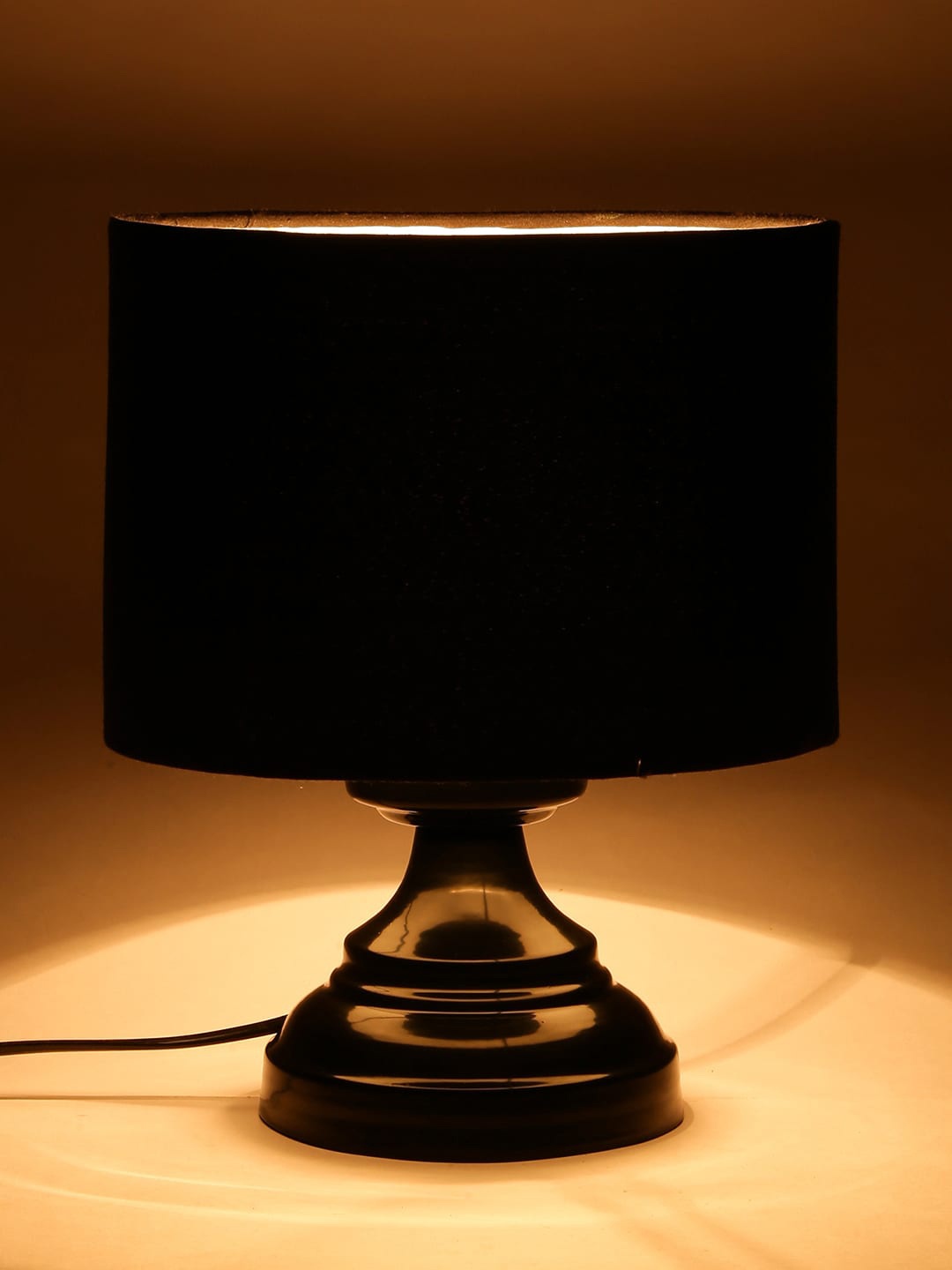 

Devansh Black Solid Traditional Bedside Lamp