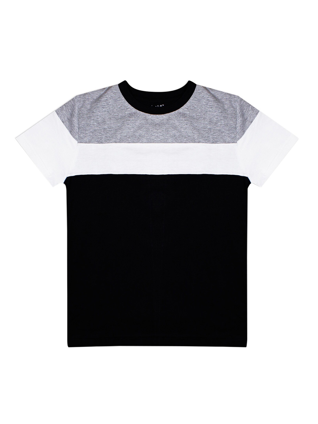 

Luke & Lilly Boys Black Colourblocked Round Neck T-shirt