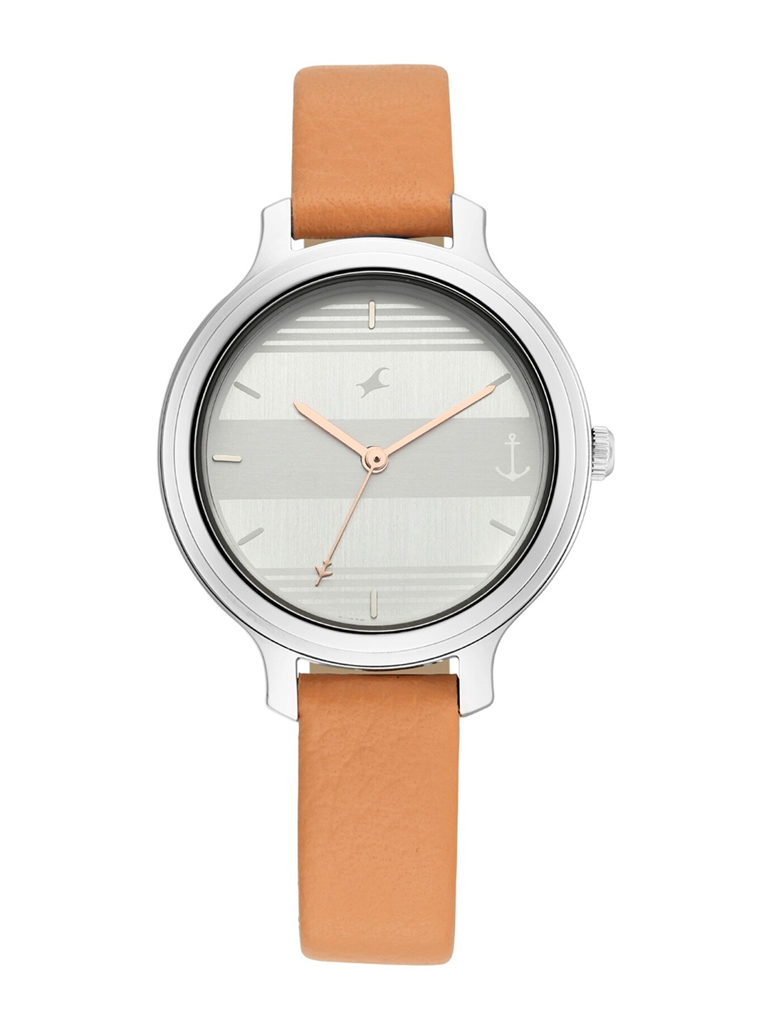 Fastrack Women Round Analogue Watch 6217SL01, Grey