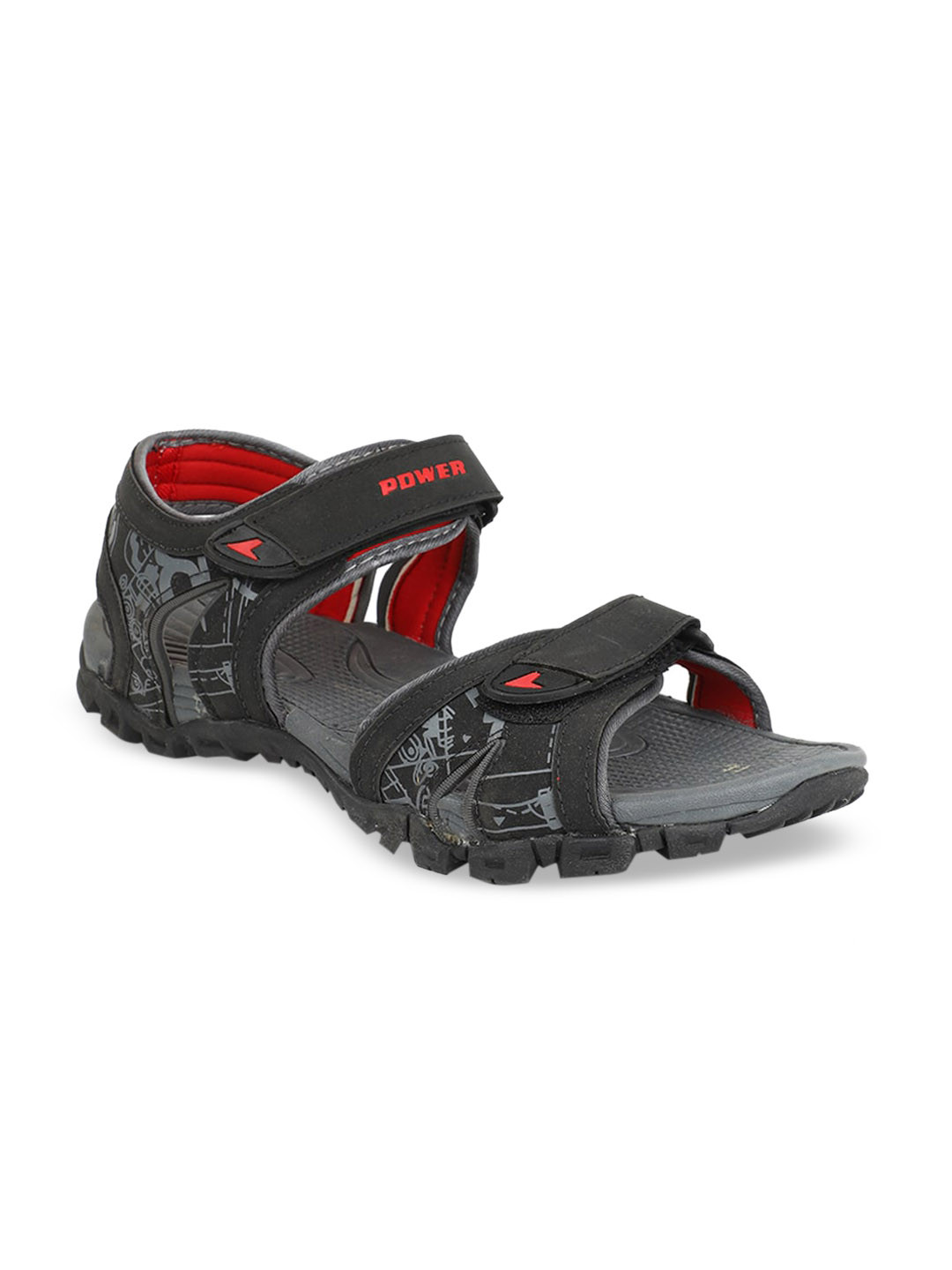 

Power Men Grey Sports Sandals