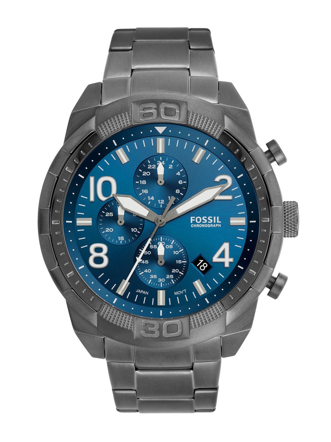 

Fossil Men Blue Analogue Watch FS5711