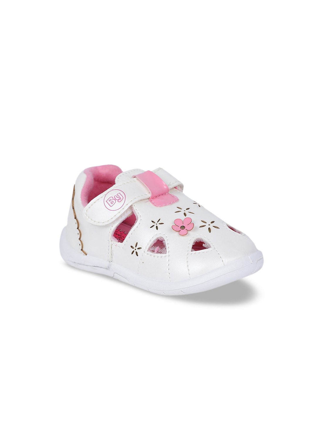 

Bubblegummers Boys White Sneakers