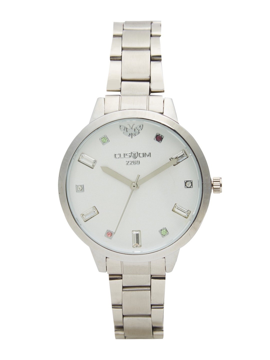 

CUSTOM Women White Analogue Watch 8907829043435