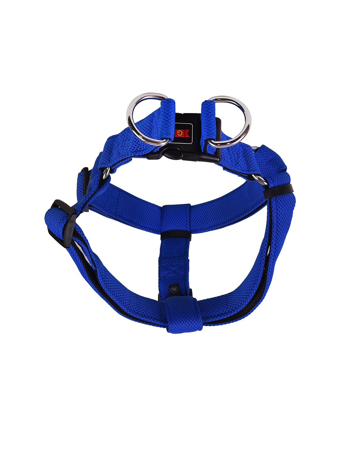GLENAND Blue Solid Extra Large Dog Harness