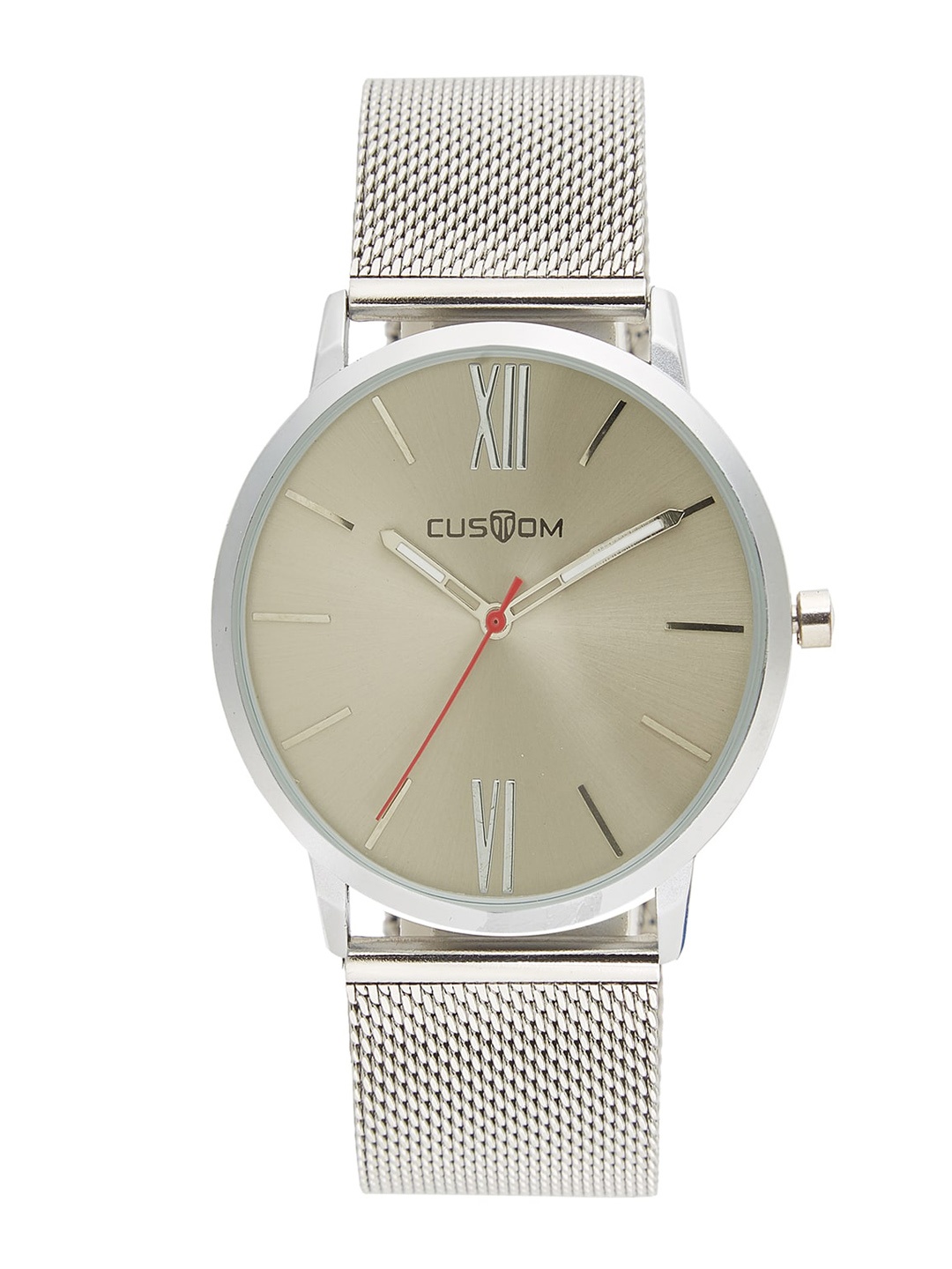 

CUSTOM Men Grey Analogue Watch 8907829042889