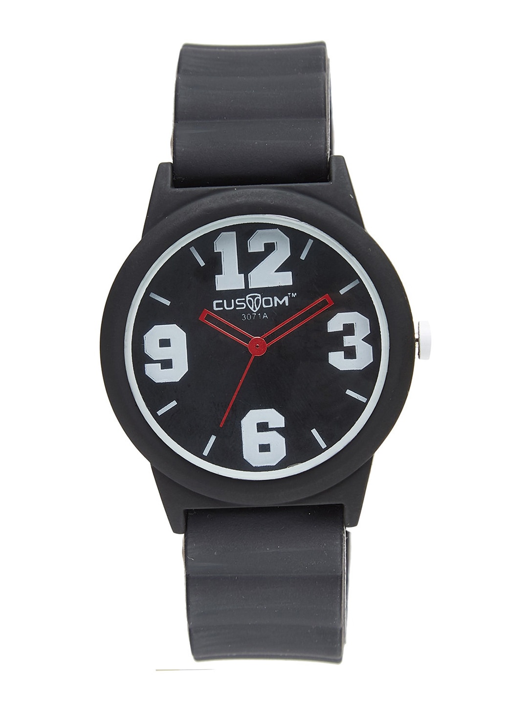 

CUSTOM Men Black Analogue Watch 8907829042827