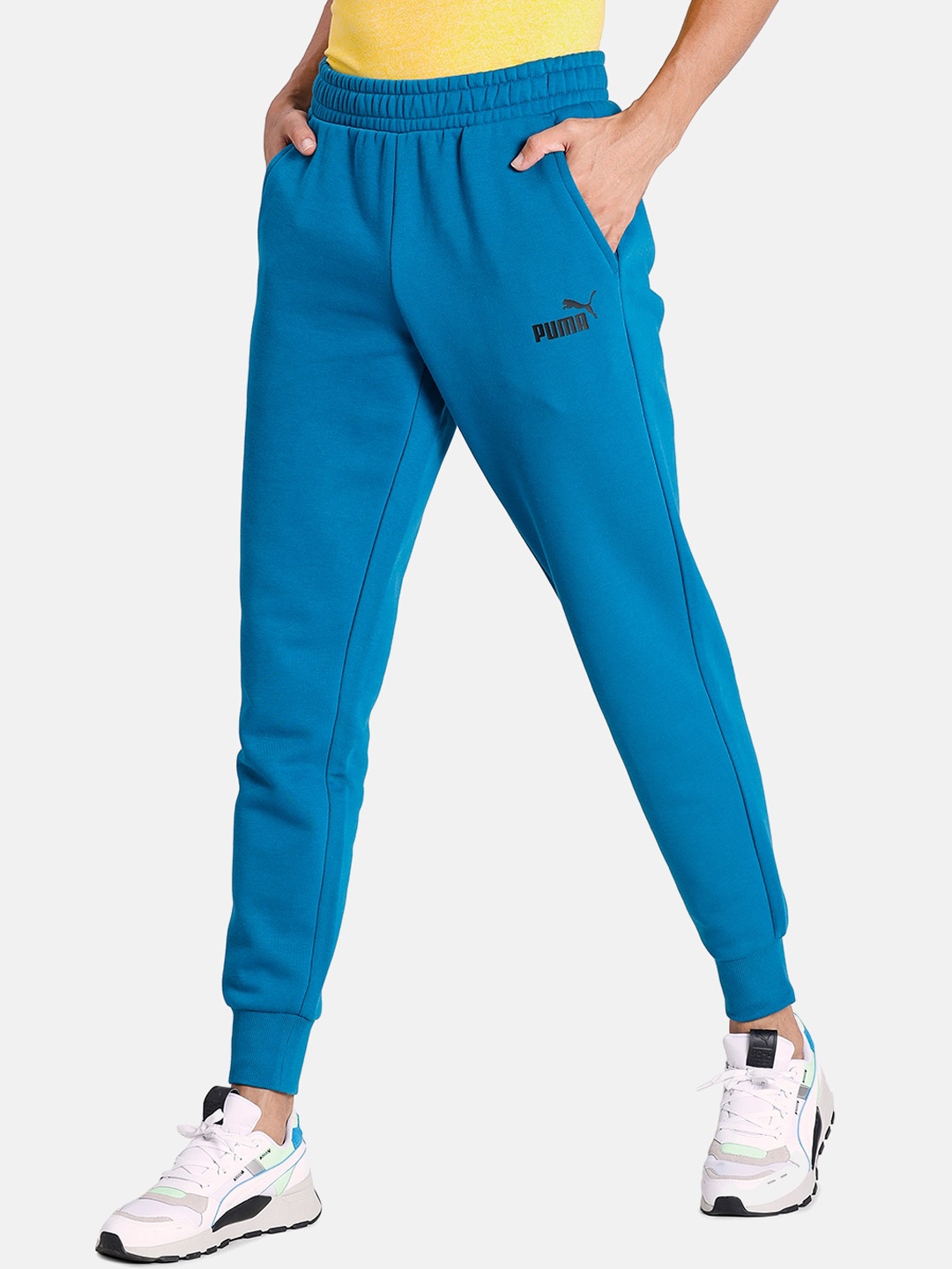 

Puma Men Blue Essentials Fleece Slim Fit Sweatpants