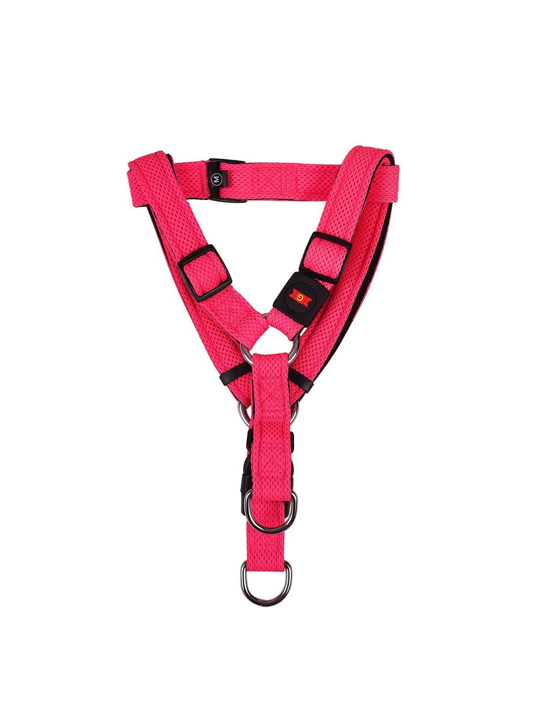 

GLENAND Pink Solid Large Dog Harness