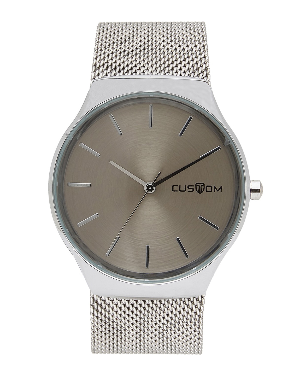 

CUSTOM Men Grey Analogue Watch 8907829042940