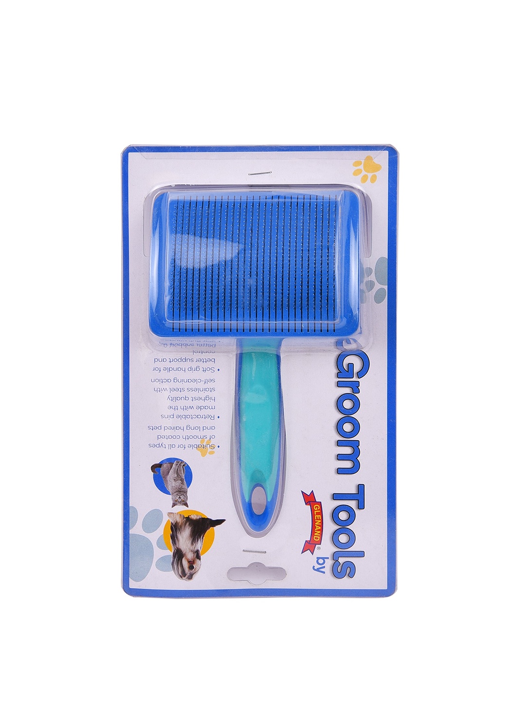 

GLENAND Blue Pet Slicker Brush