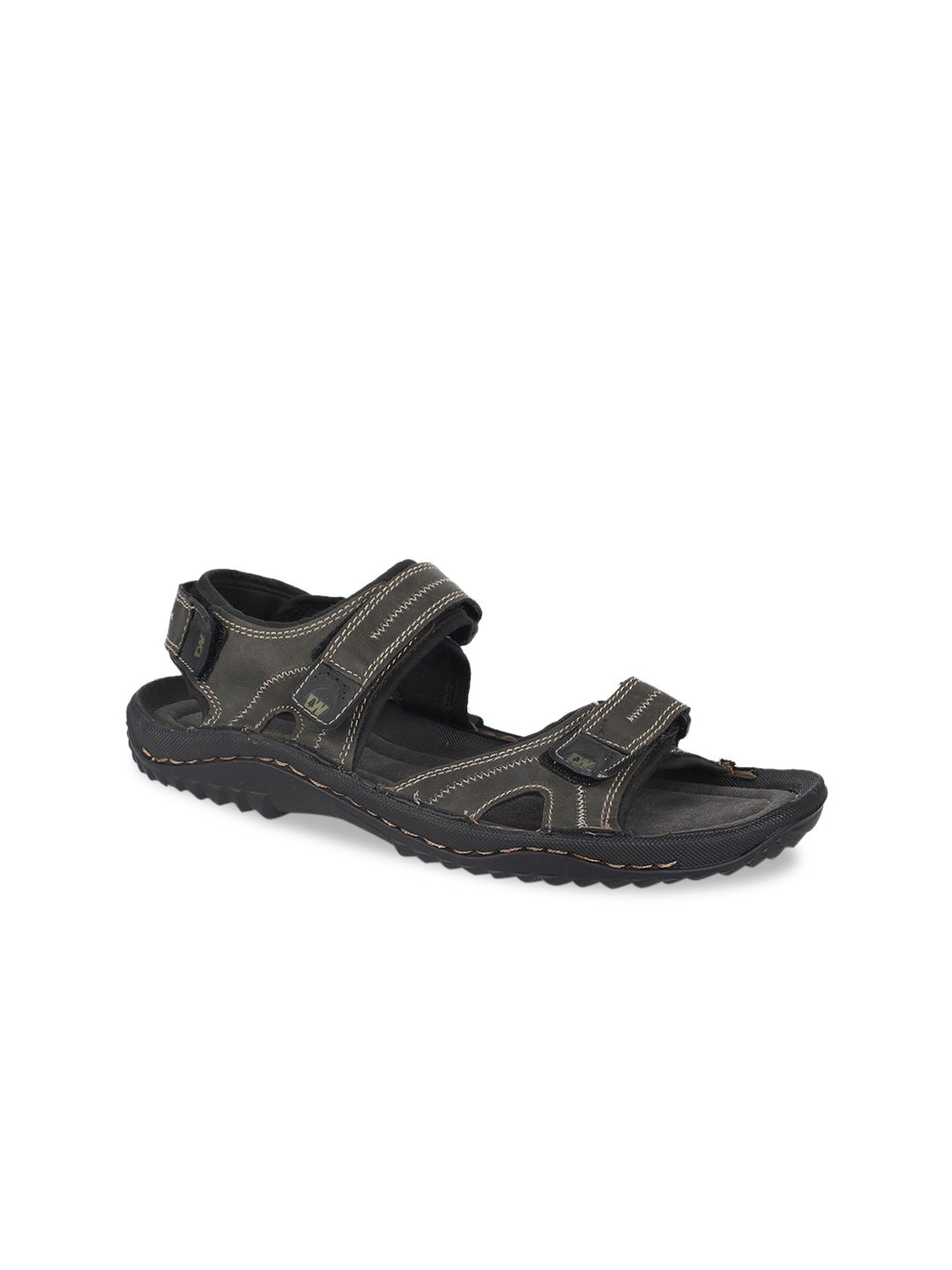 

Weinbrenner Men Grey Solid Sports Sandals