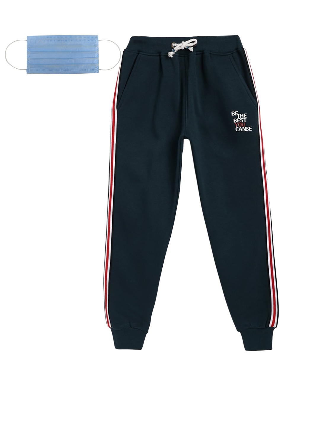 

Lil Tomatoes Boys Green Solid Joggers