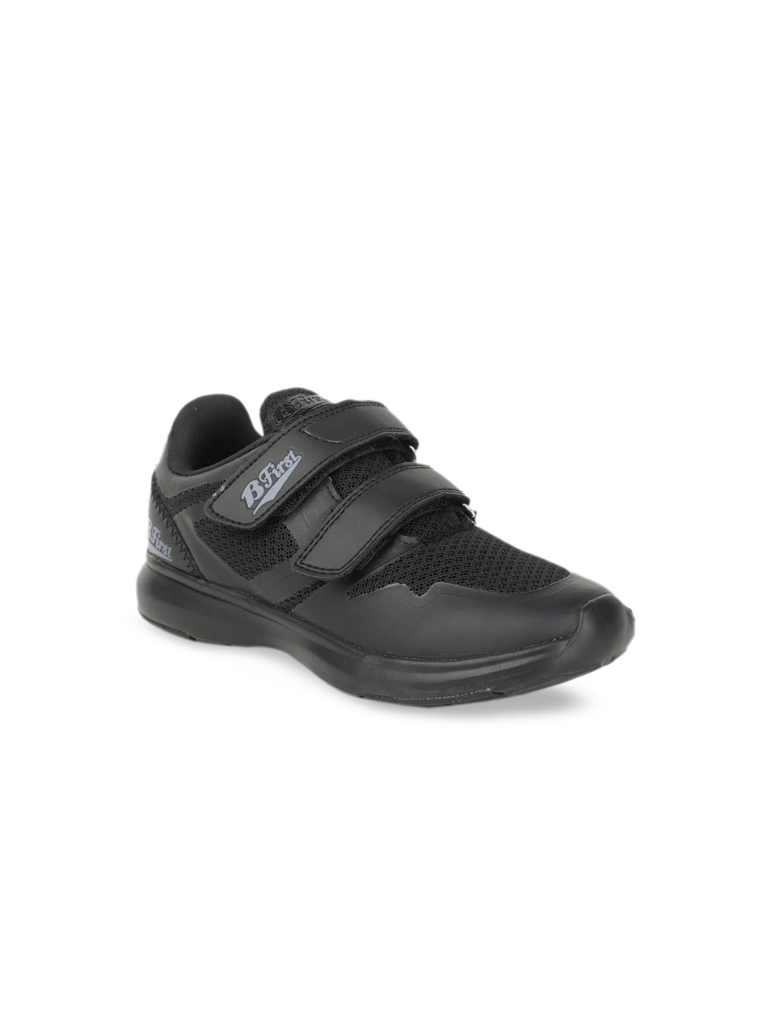 

Bata Kids Black Woven Design Sneakers