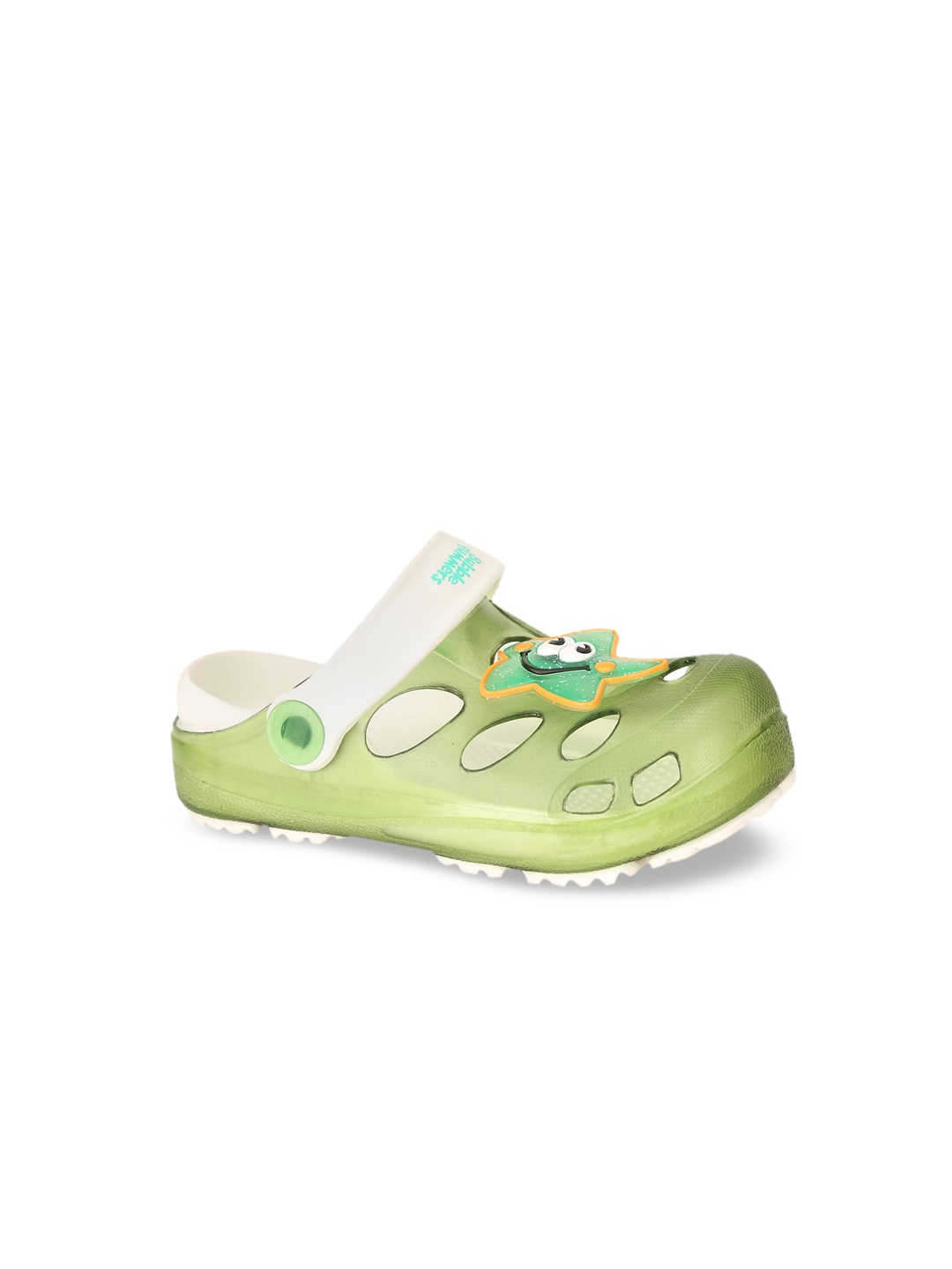 

Bubblegummers Boys Green Clogs