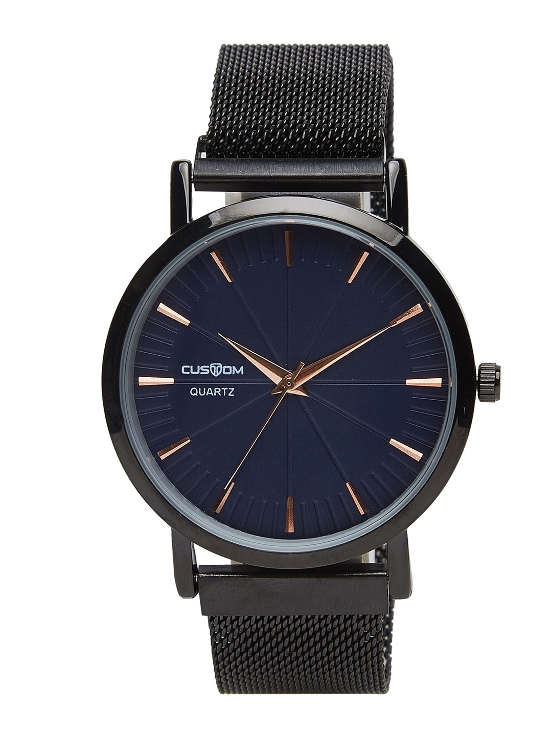 

CUSTOM Men Navy Blue Analogue Watch 8907829043206