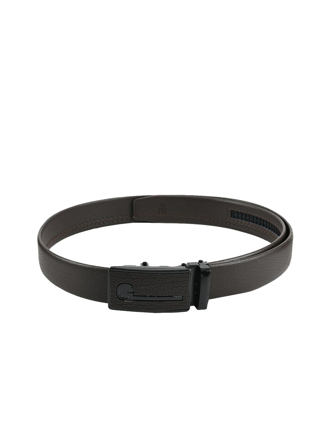 

WINSOME DEAL Men Brown Solid Belt