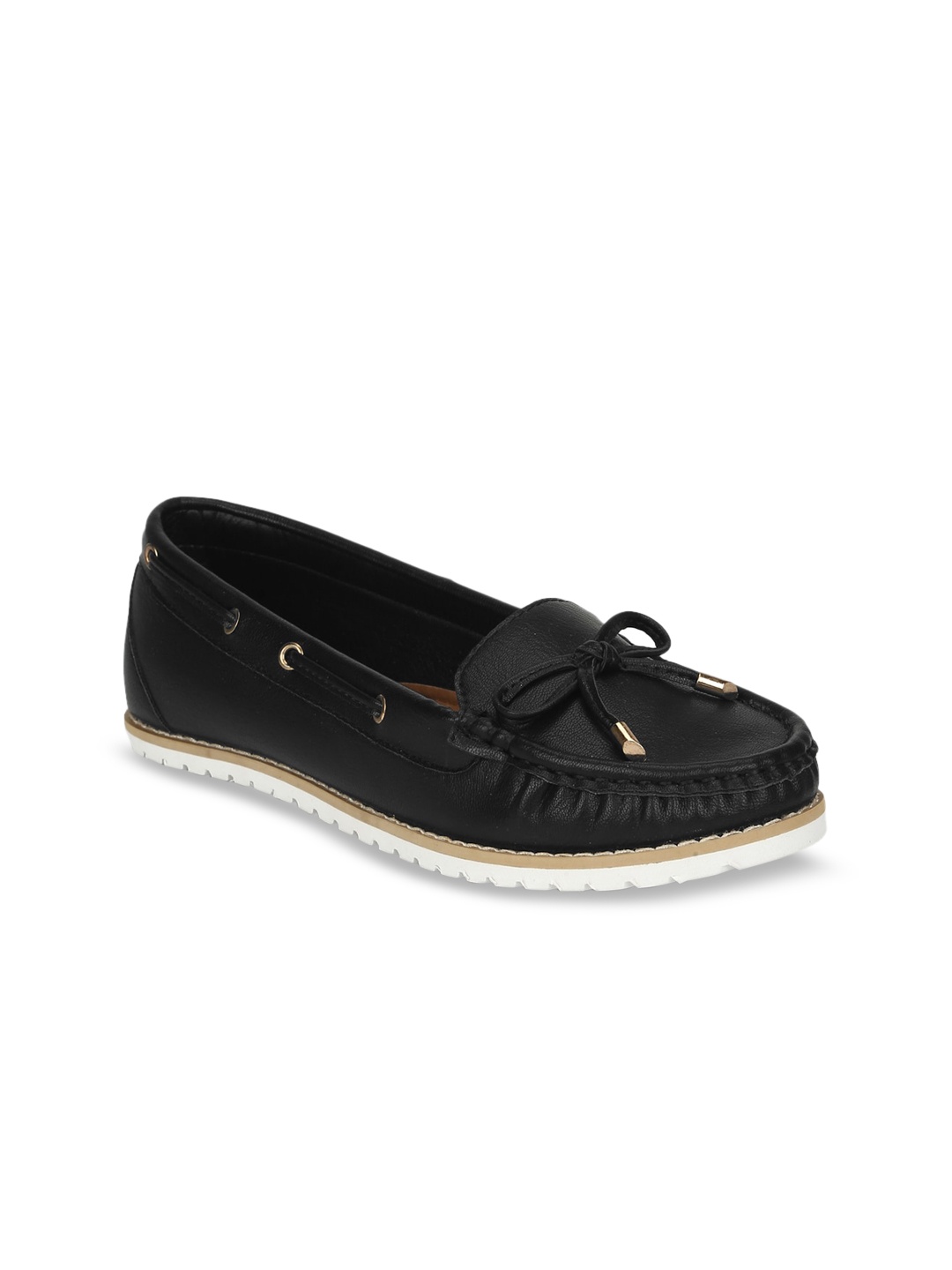 

Truffle Collection Women Black Loafers