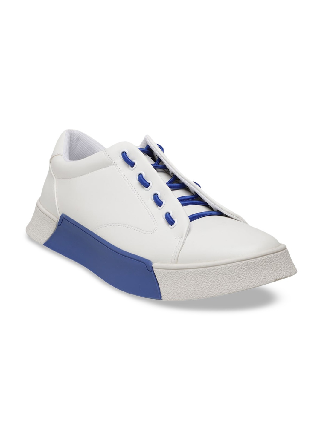 

Carlton London sports Men White Memory Foam Sneakers