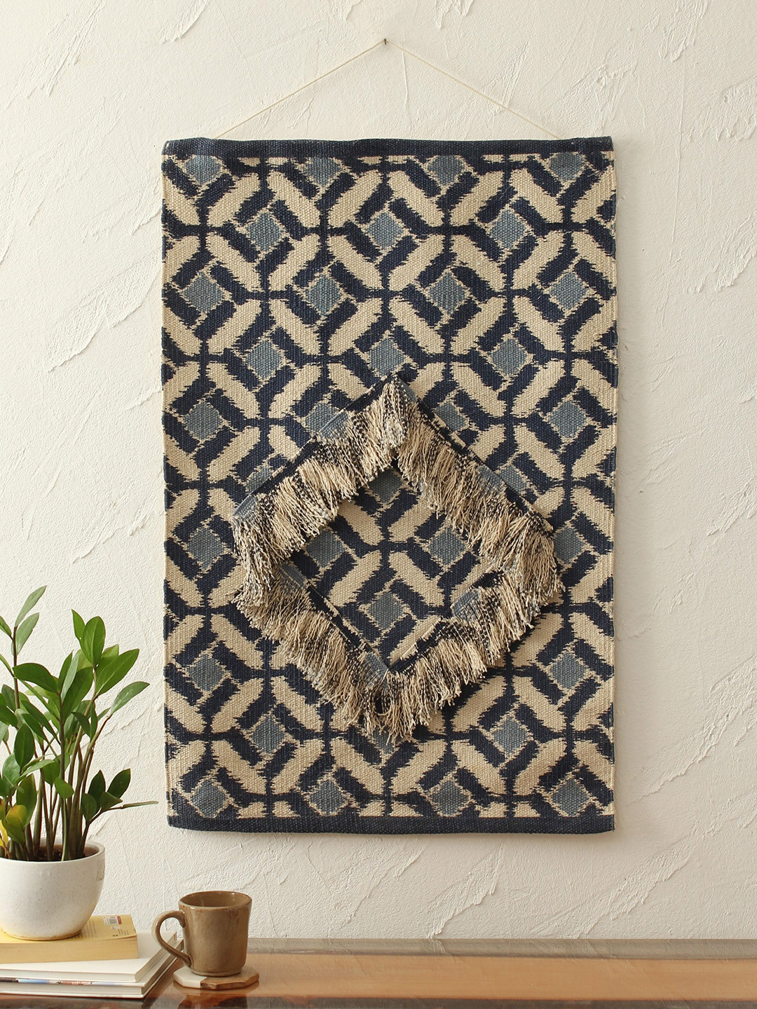 

House This Unisex Blue Pasapali Wall Art