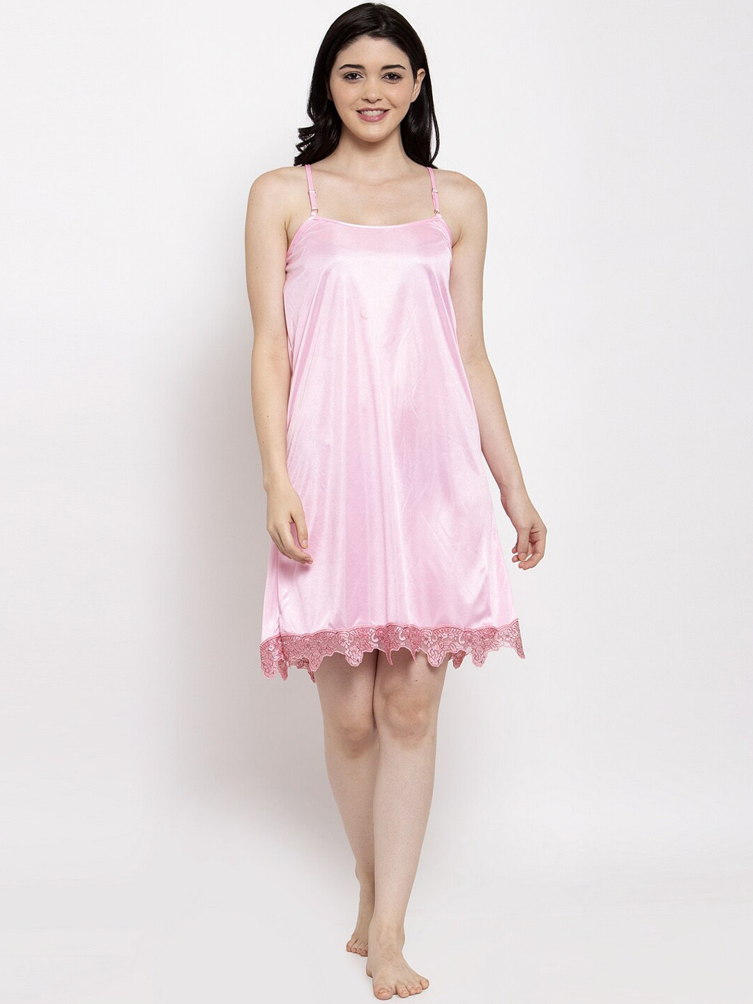 

Secret Wish Pink Solid Baby Doll