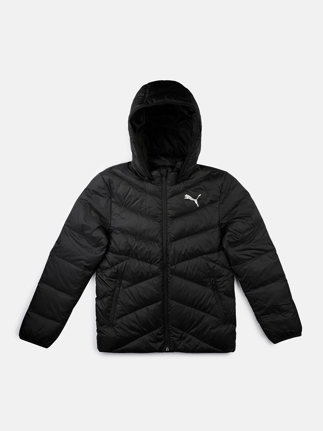 

Puma Boys Black Solid PackLITE Kid's Down Jacket