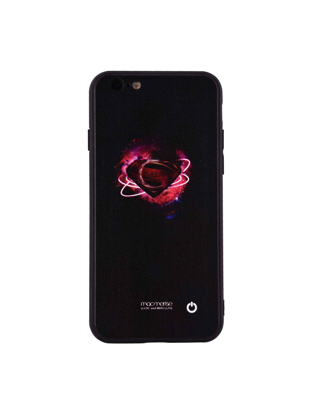 

macmerise Black & Red DC Comics Superman Supremacy Lumous IPhone 6 Back Case, Multi