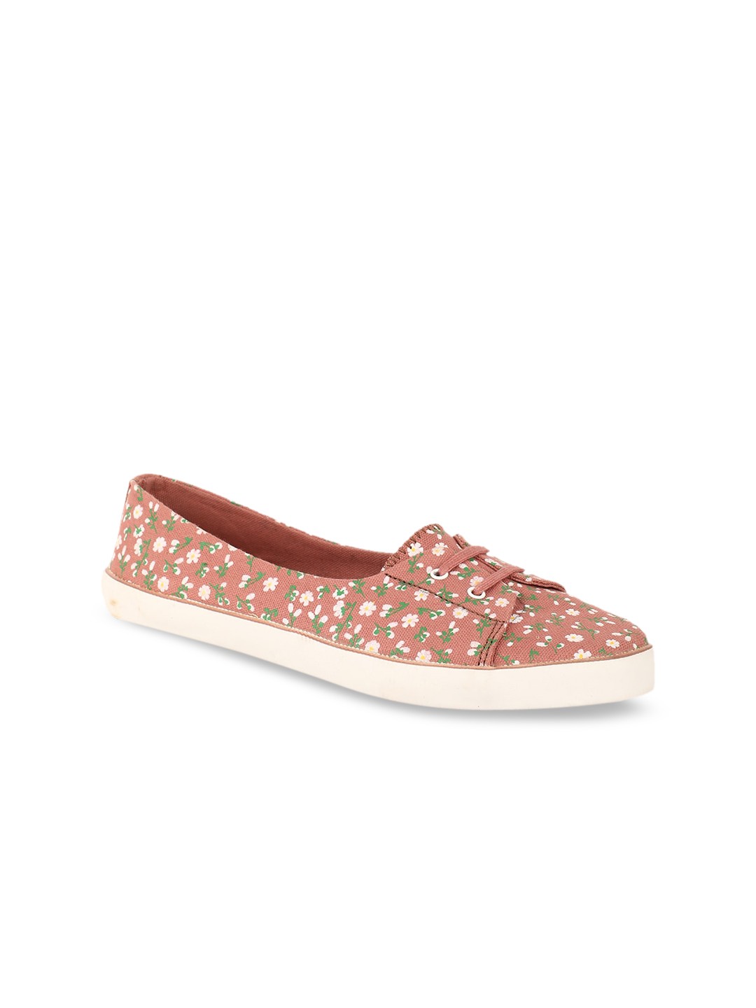 

North Star Women Pink Slip-On Sneakers