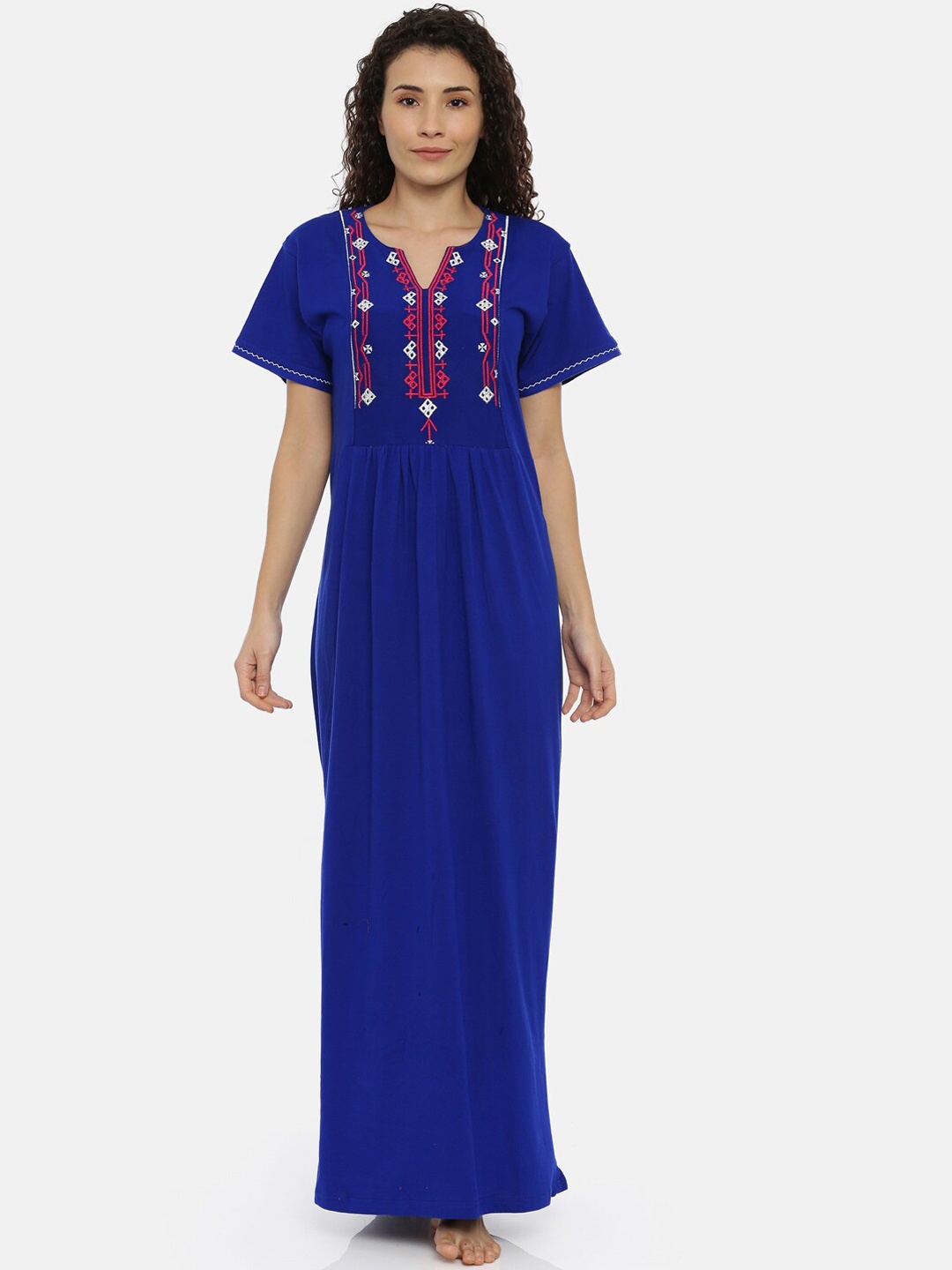 

Bailey sells Blue Embroidered Nightdress BSR0015