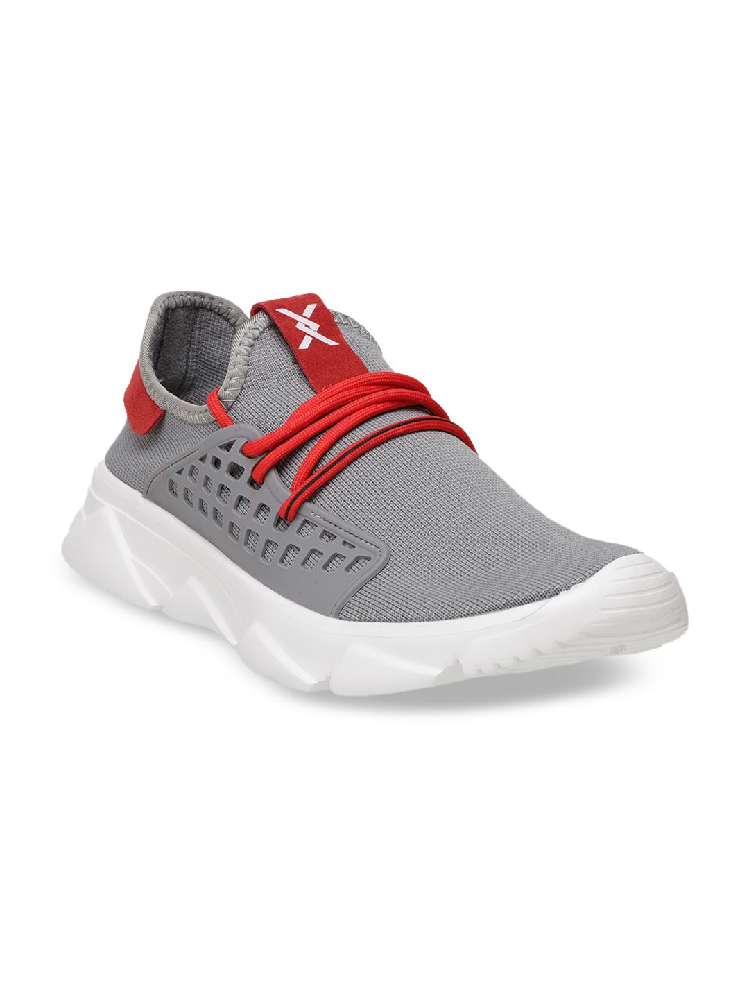 

Carlton London sports Men Grey Memory Foam Sneakers