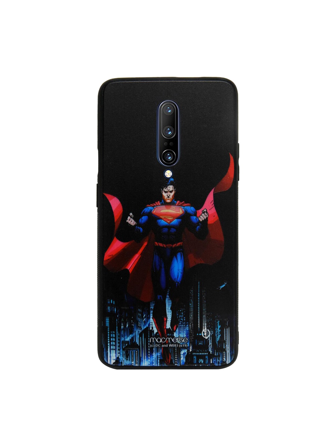 

macmerise Black & Blue Metropolis Savior Lumous OnePlus 7 Pro Cover