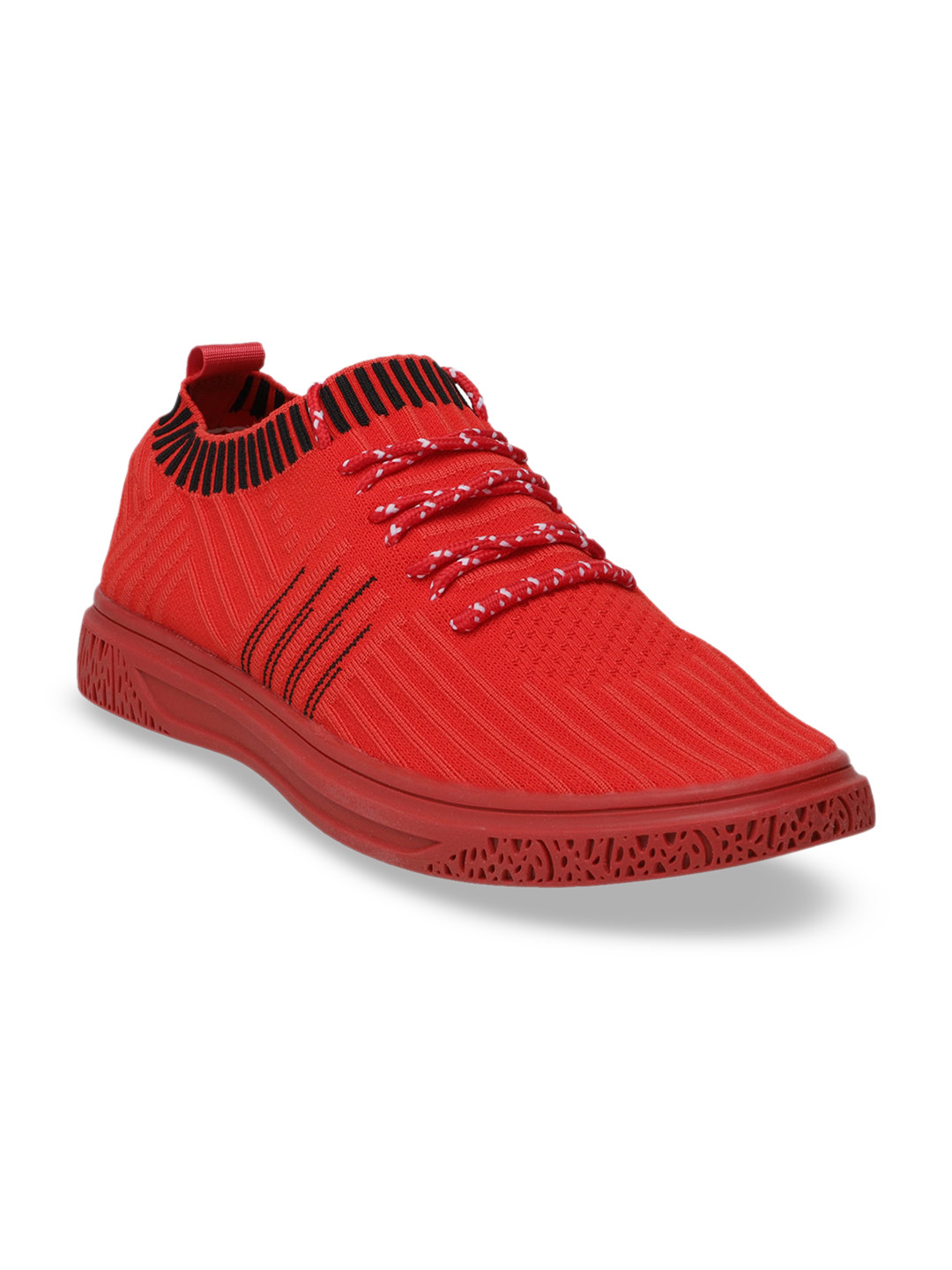 

Carlton London sports Men Red Memory Foam Sneakers