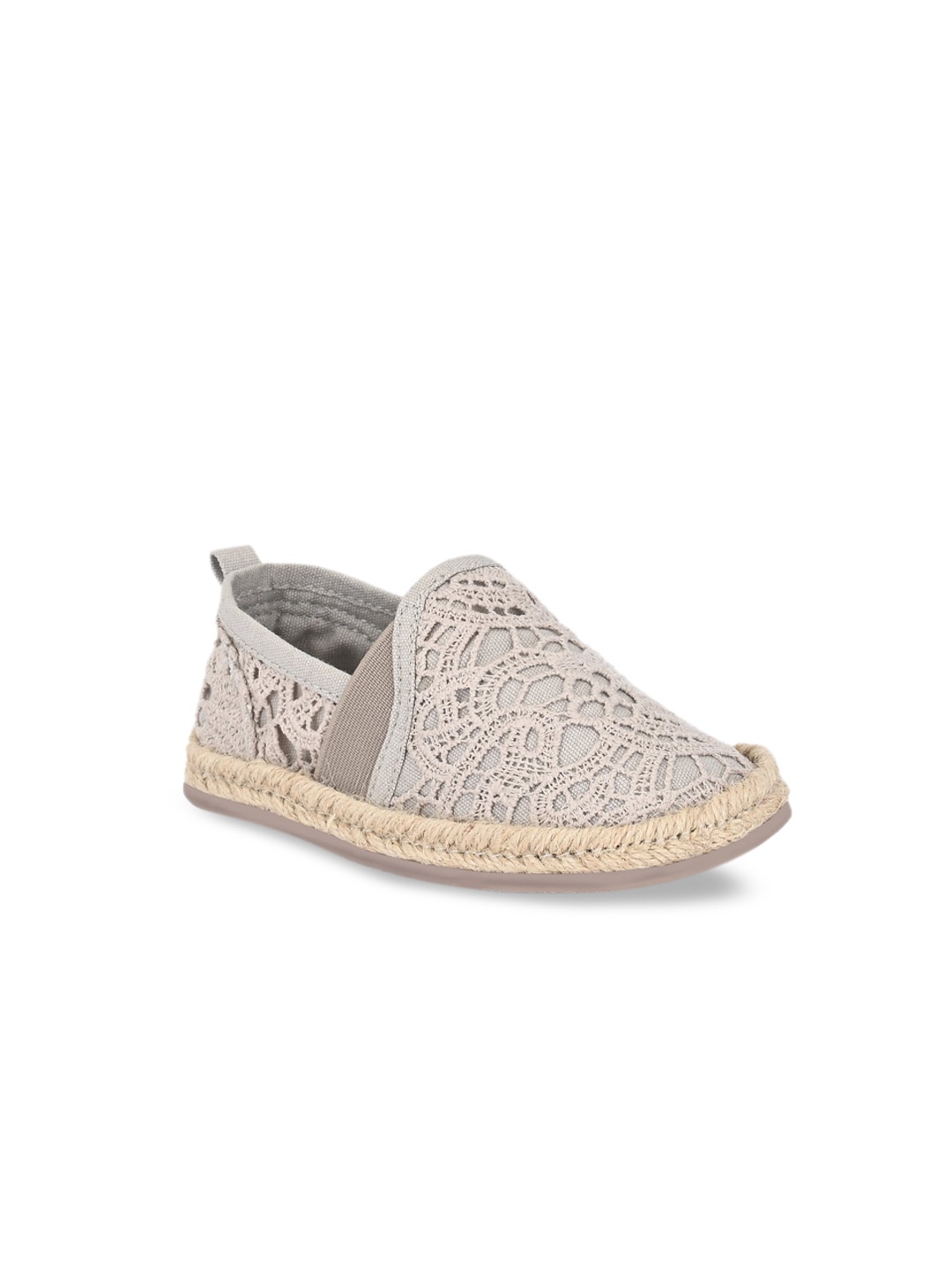 

Zebba Unisex Kids Grey Espadrilles