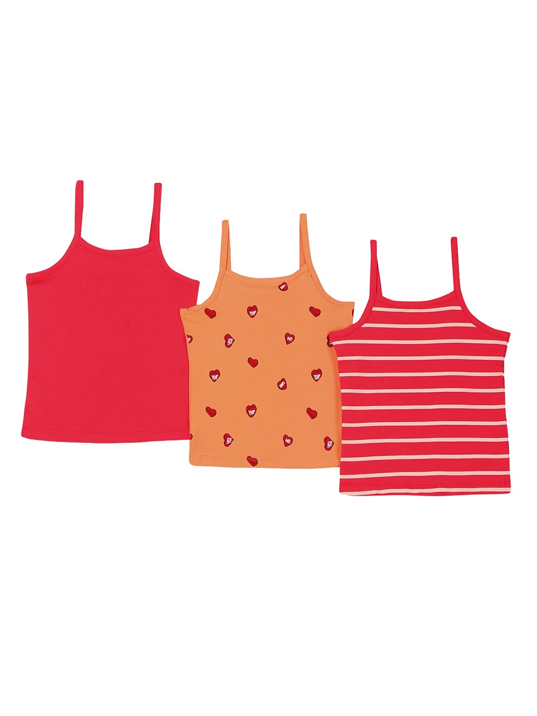 

Cherokee Girls Pack Of 3 Assorted Camisoles
