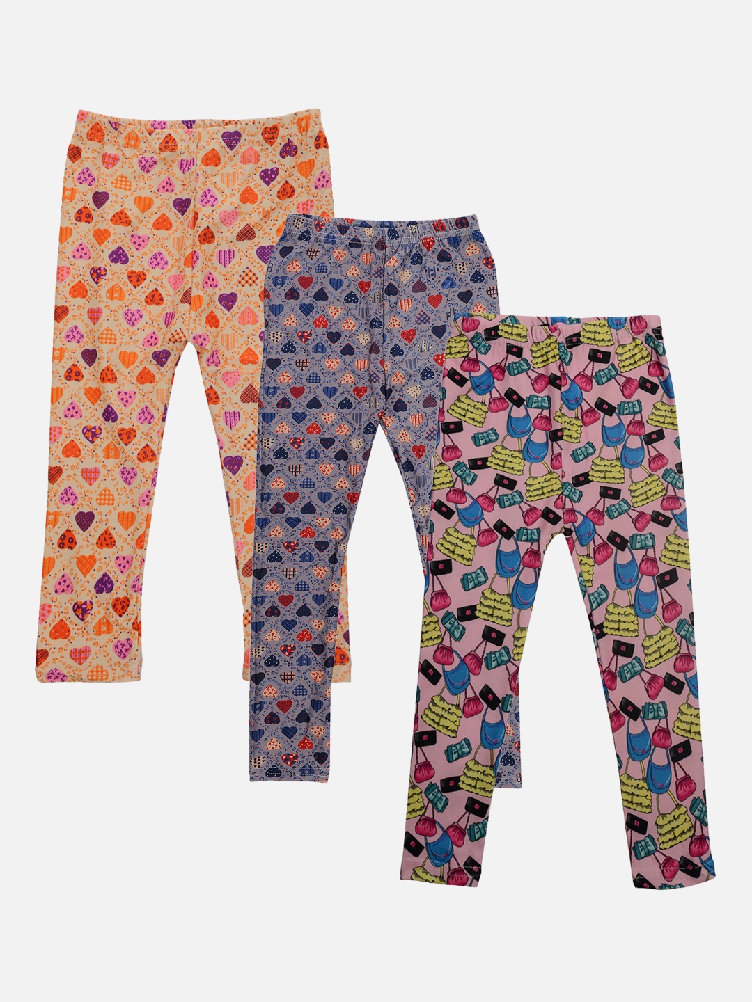 

TINY HUG Girls Pack Of 3 Assorted Tights