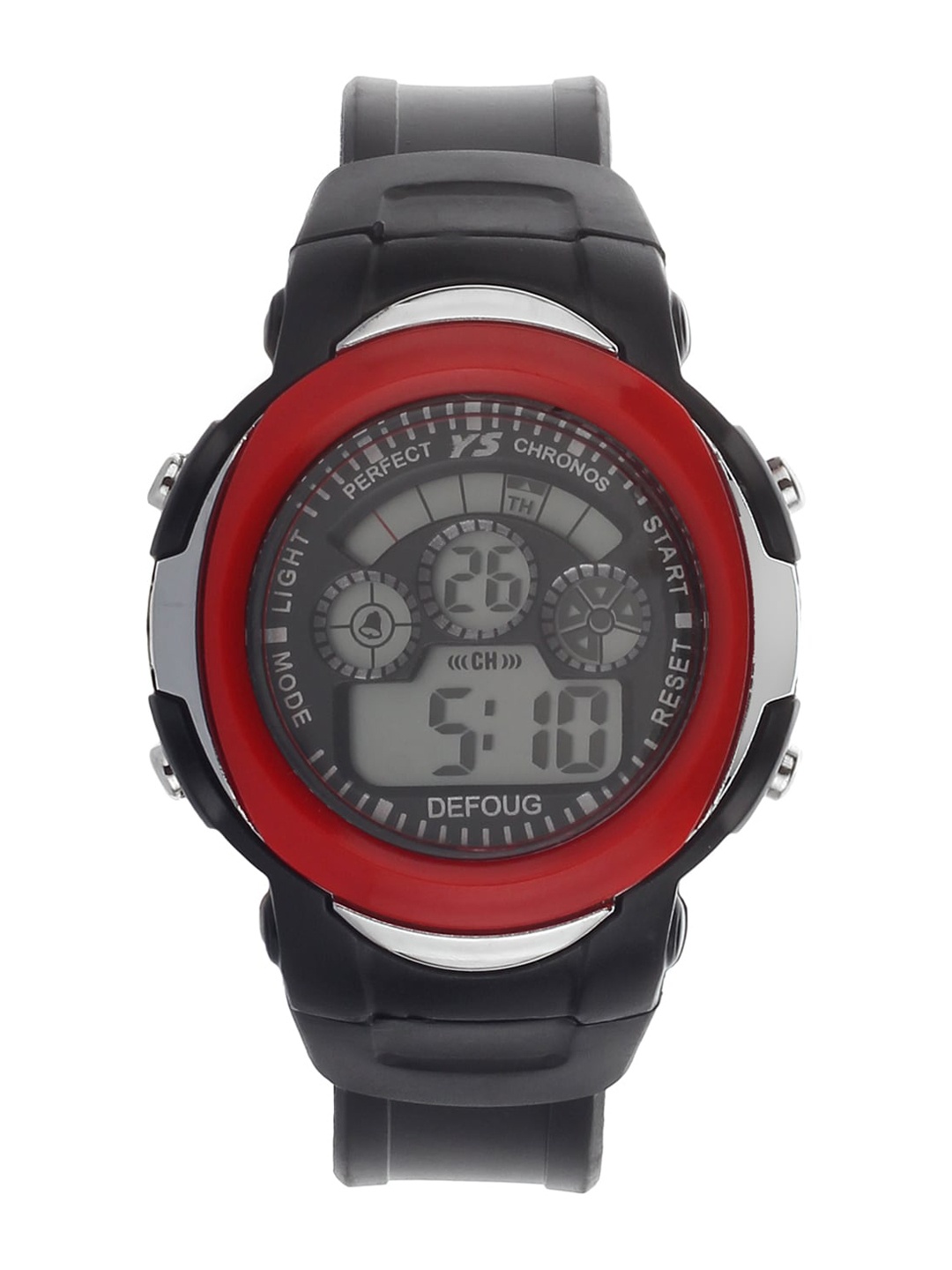 

Fantasy World Unisex Kids Grey & Red Digital Watch FW-YS-11-RD01