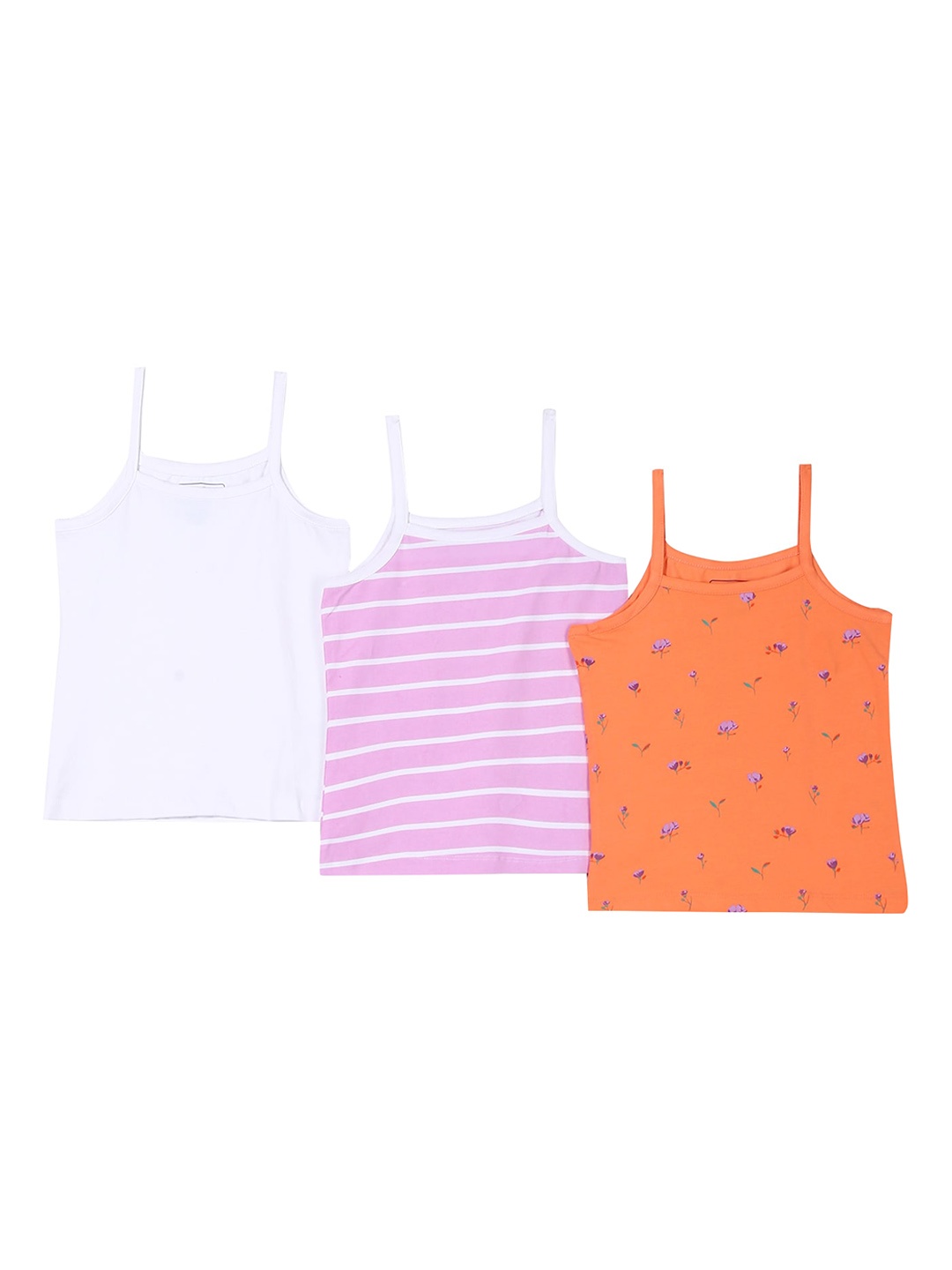 

Cherokee Girls Pack Of 3 Assorted Camisoles