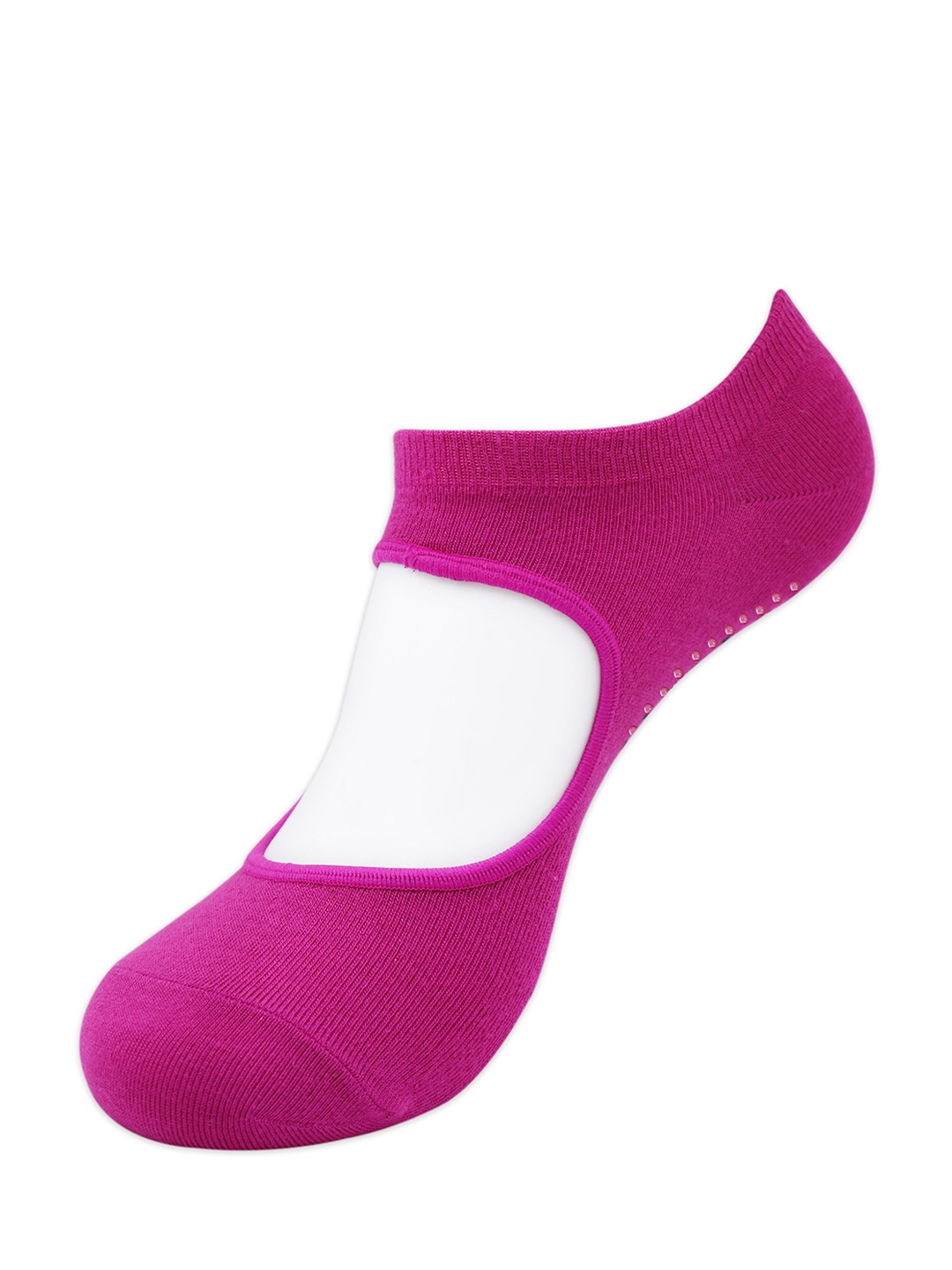 Balenzia Women Fuchsia Pink Solid Anti-Bacterial Anti-Skid Shoe-Liners