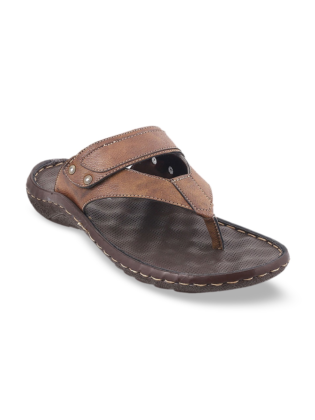 

WALKWAY by Metro Men Brown Comfort Sandals