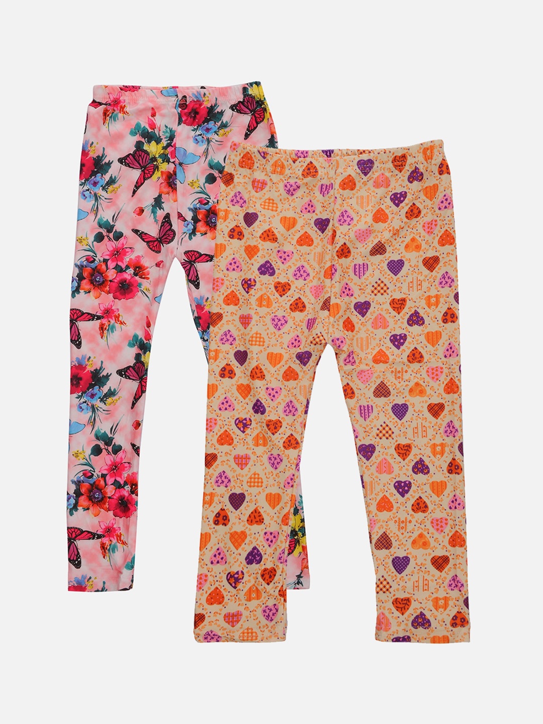 

TINY HUG Girls Pack Of 2 Assorted Tights