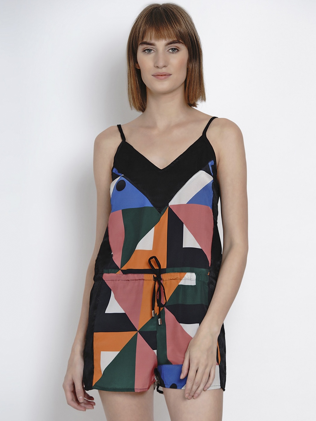 

EROTISSCH Women Multicoloured Printed Night suit, Multi