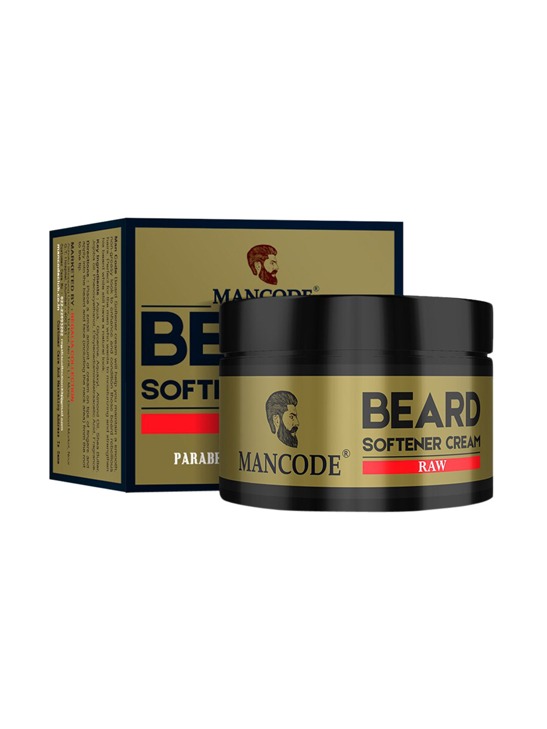 

MANCODE Beard Softening Cream Raw 50 g, Brown