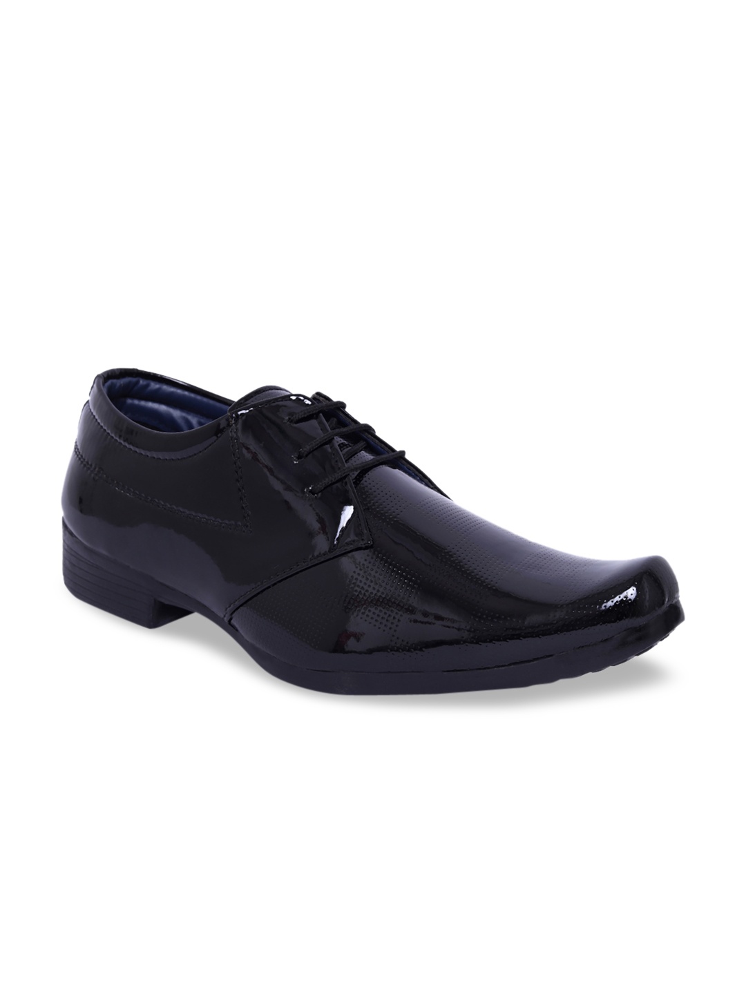 

Fashion Victim Men Black Solid Formal Derbys
