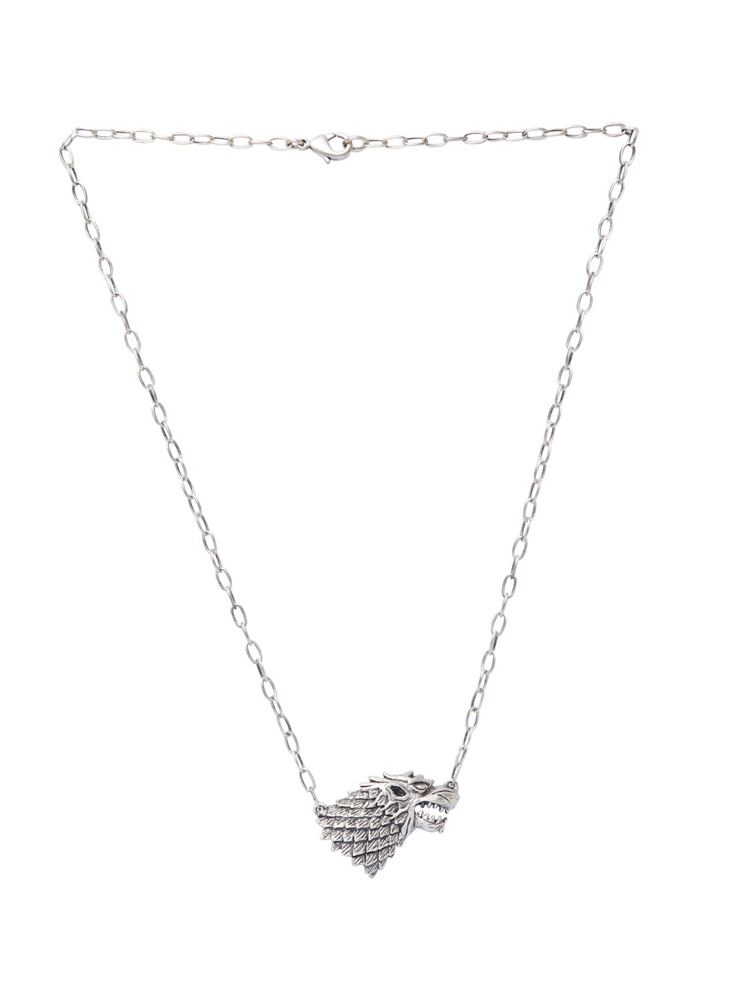 

Masaba Silver-Plated GOT The Rise of the Lone Wolf Chain