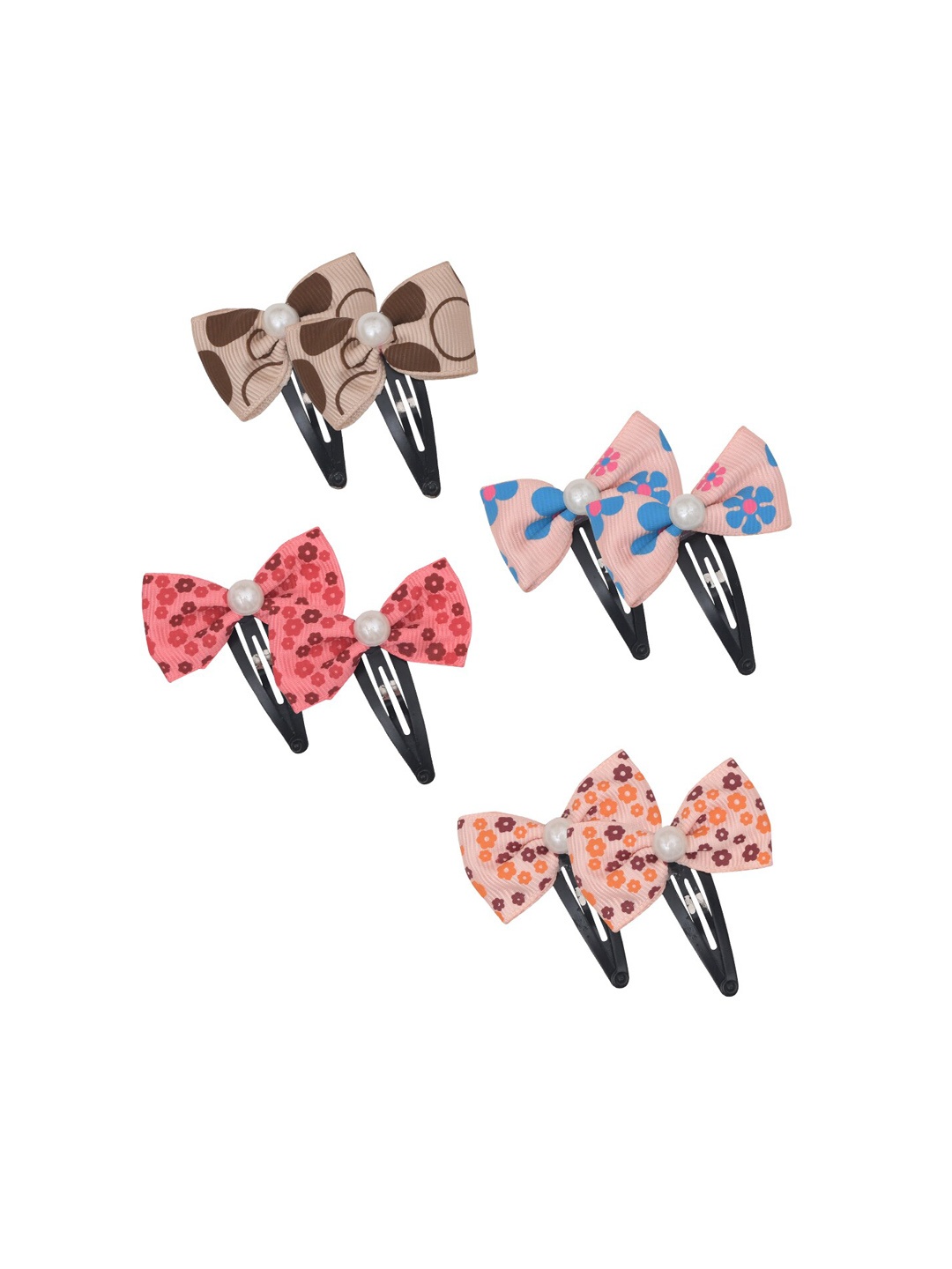 

FUNKRAFTS Girls Set of 8 Tic Tac Hair Clip, Multi