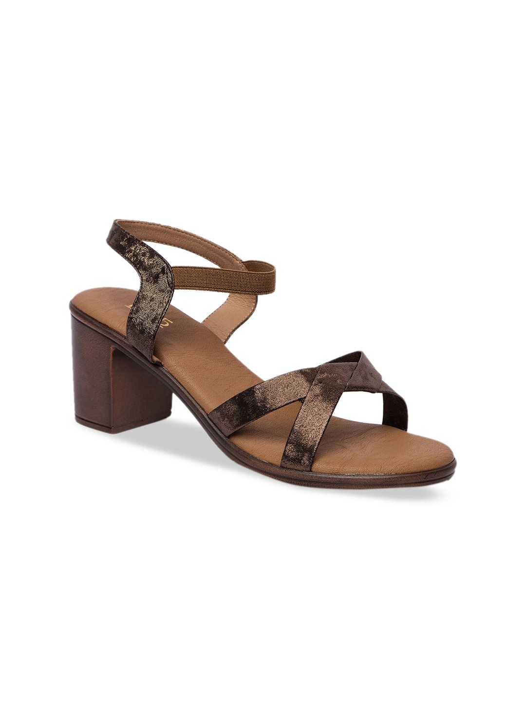

Inc 5 Women Brown Solid Block Heels