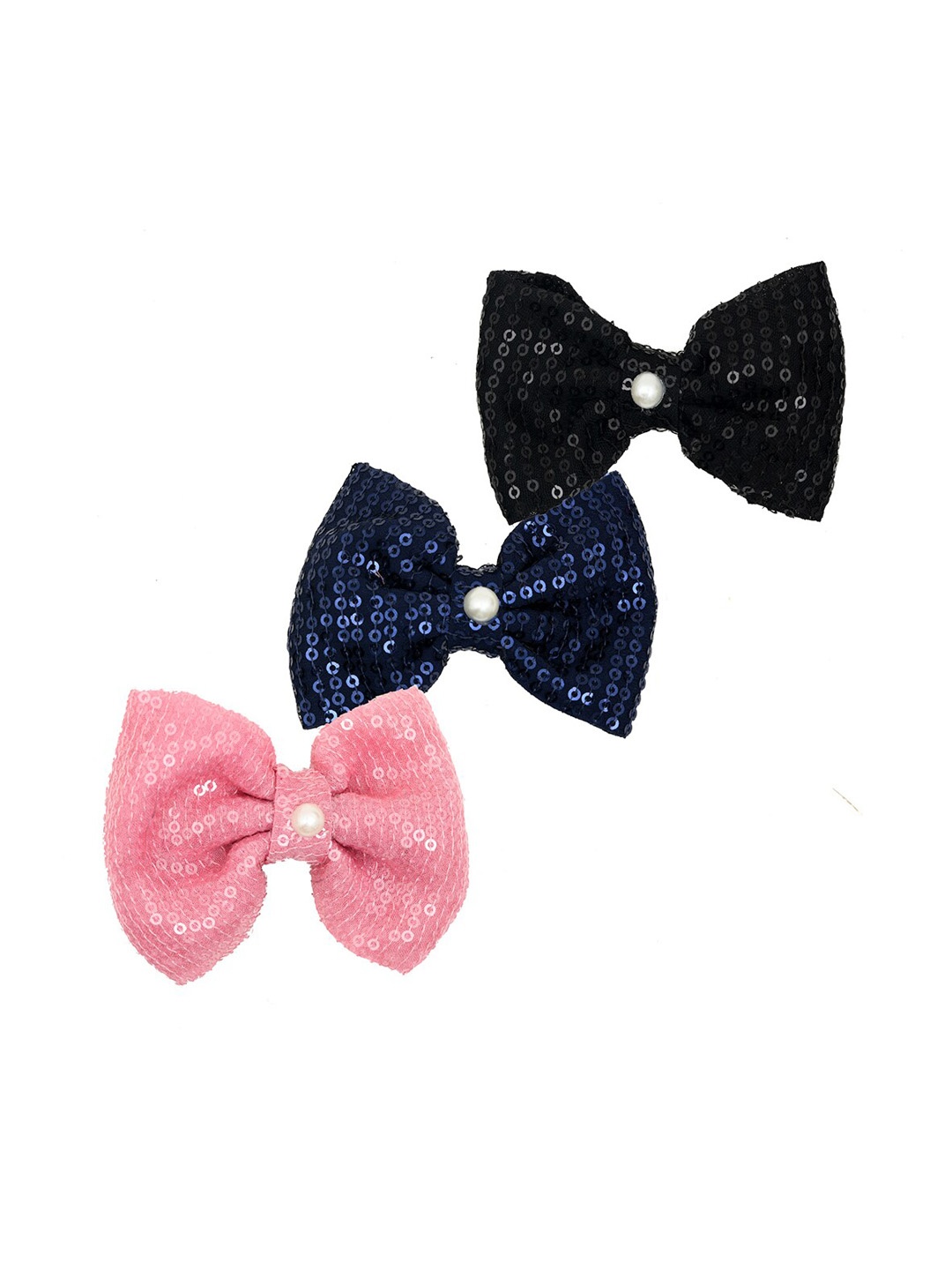 

FUNKRAFTS Pack Of 6 Multicoloured Embellished Alligator Hair Clips, Multi